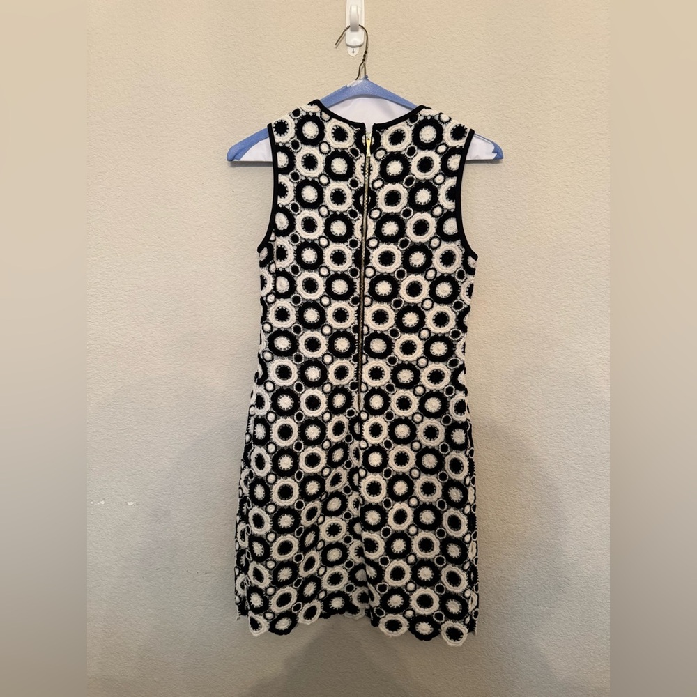 Kate Spade Black and White Floral Mini Dress - Picture 2 of 3